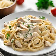 High Protein Chicken Alfredo